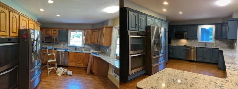 Kitchen Cabinet Painting near Cincinnati, OH Kitchen Cabinet painting near Cincinnati, OH